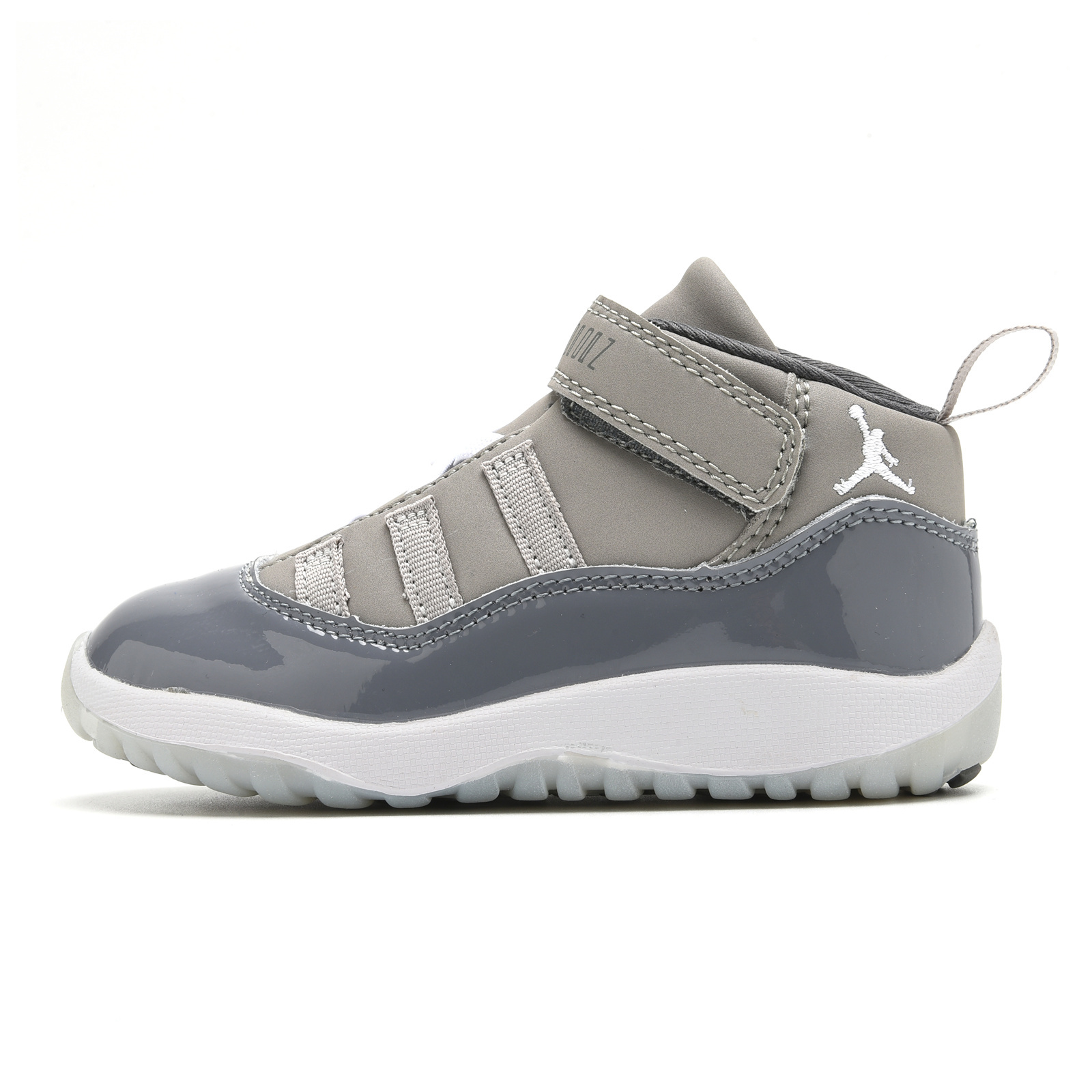 Youth Running Weapon Air Jordan 11 Grey Shoes 028
